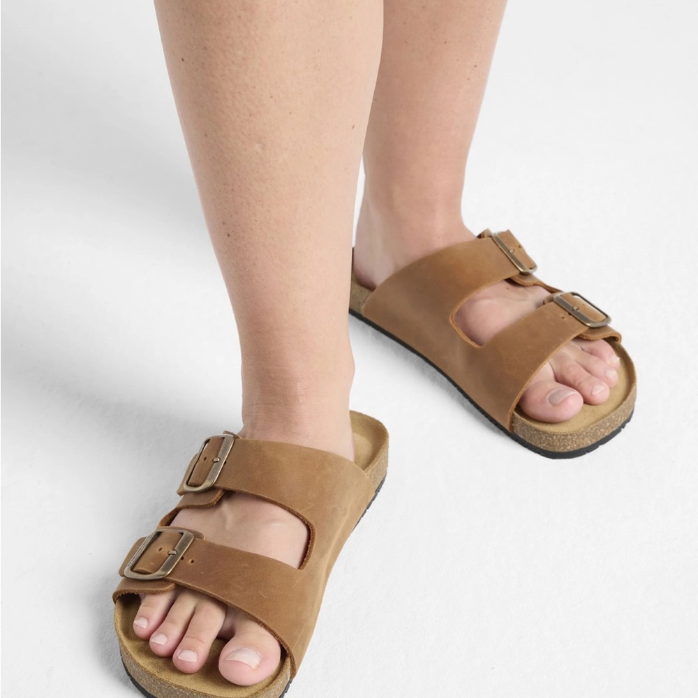 Wyde Footwear Maia Brown Buckle Sandals - EU 46 US 12 - Picture 7 of 16